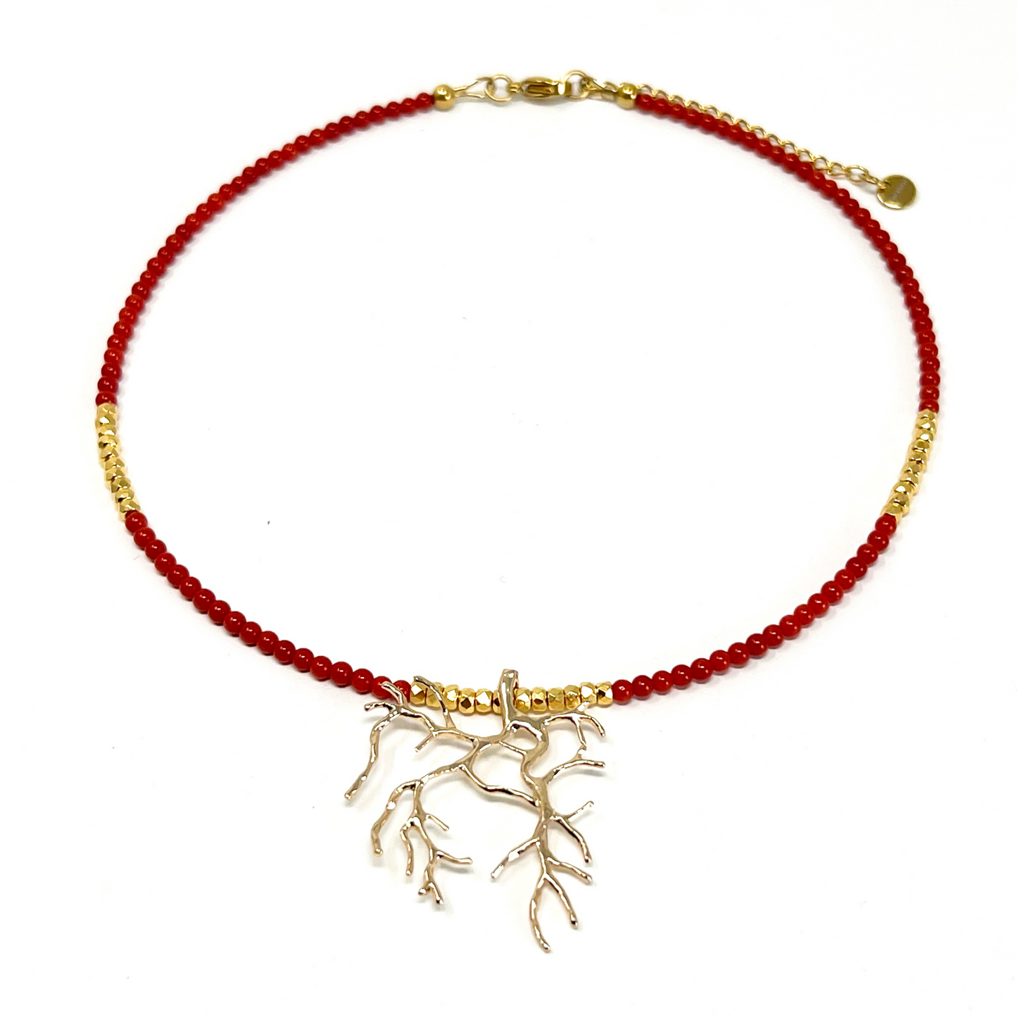 Collier en perles de Corail Serena