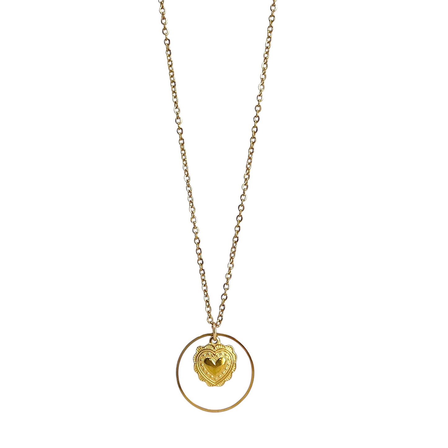 Collier Alison pendentif coeur
