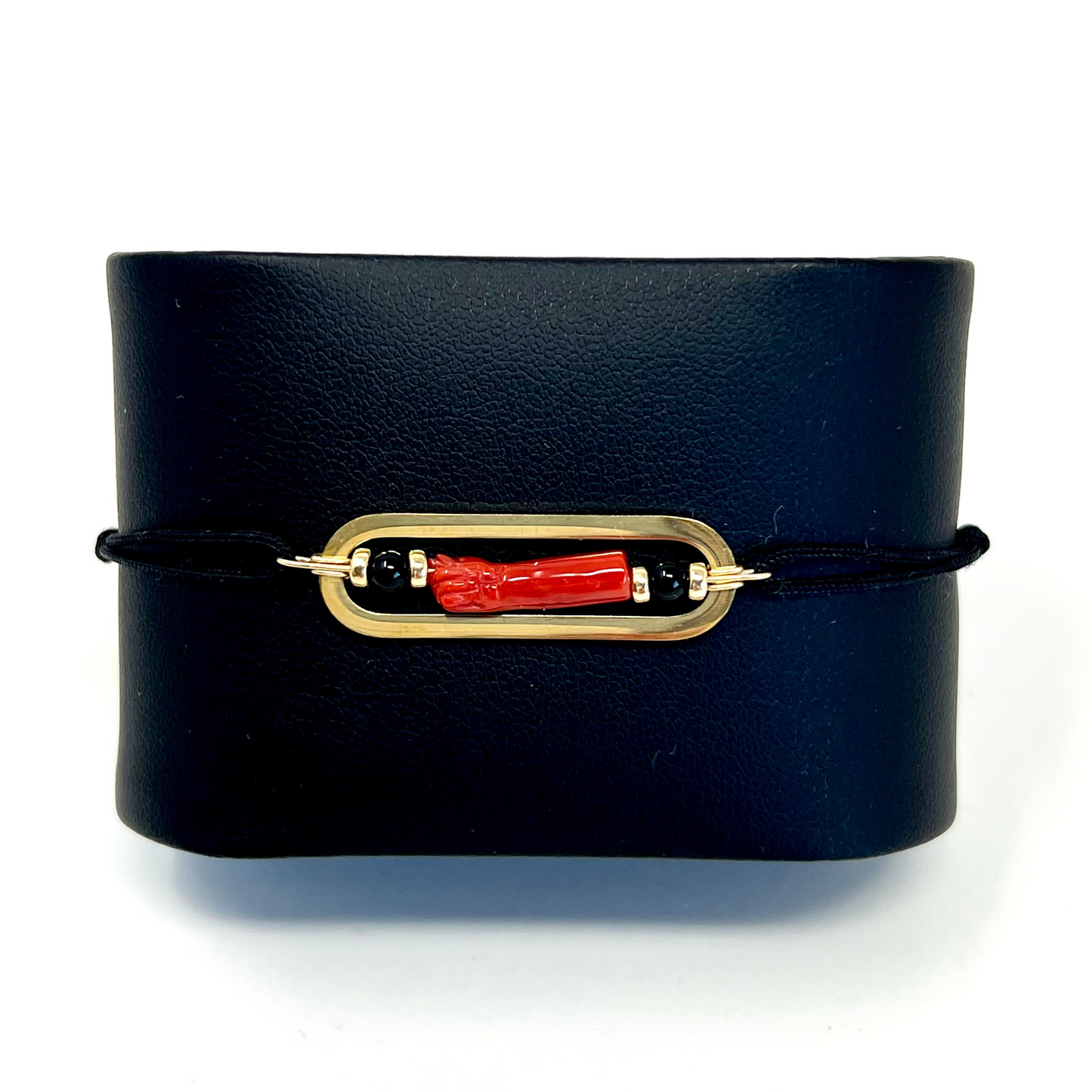 Bracelet Main Corse en Corail Livia