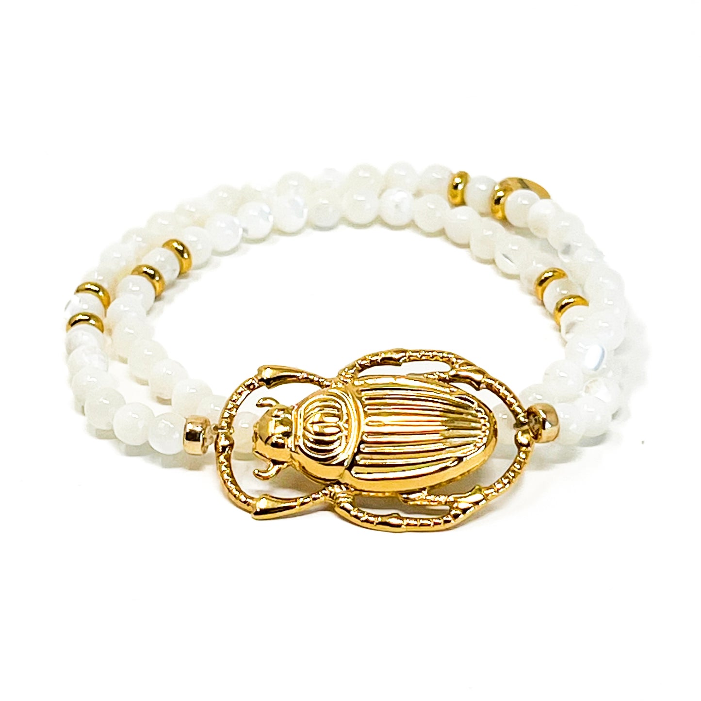 Bracelet en perles de Nacre Baïa