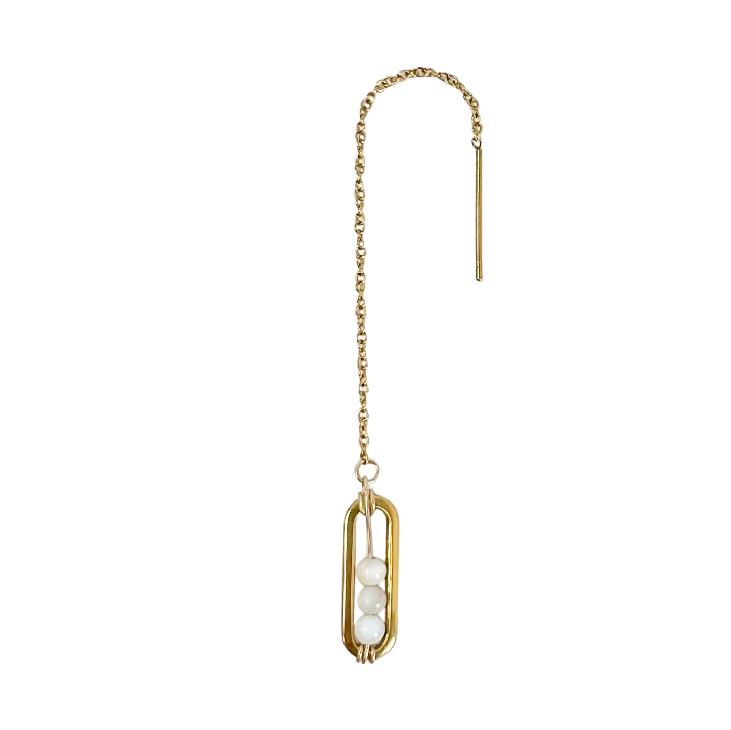 Shiny Nacre Boucle d'oreille