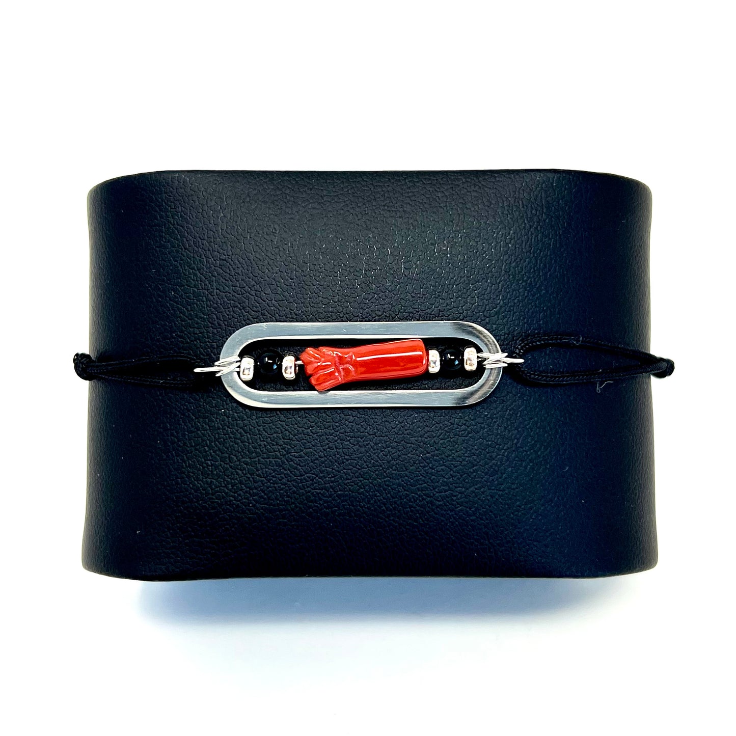 Bracelet Main Corse en Corail Livia