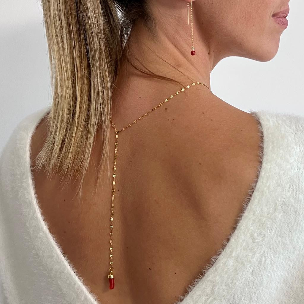 Chapelet avec la main en Corail