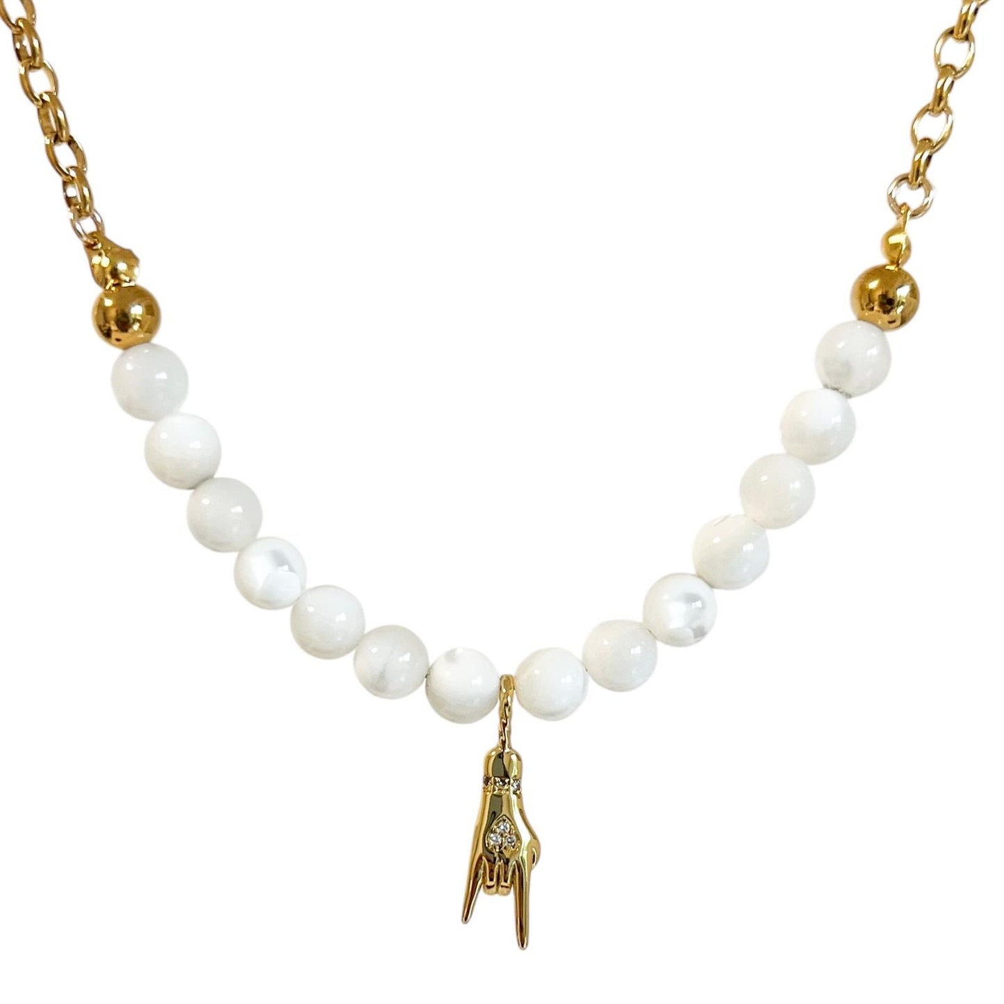 Collier en nacre Carla