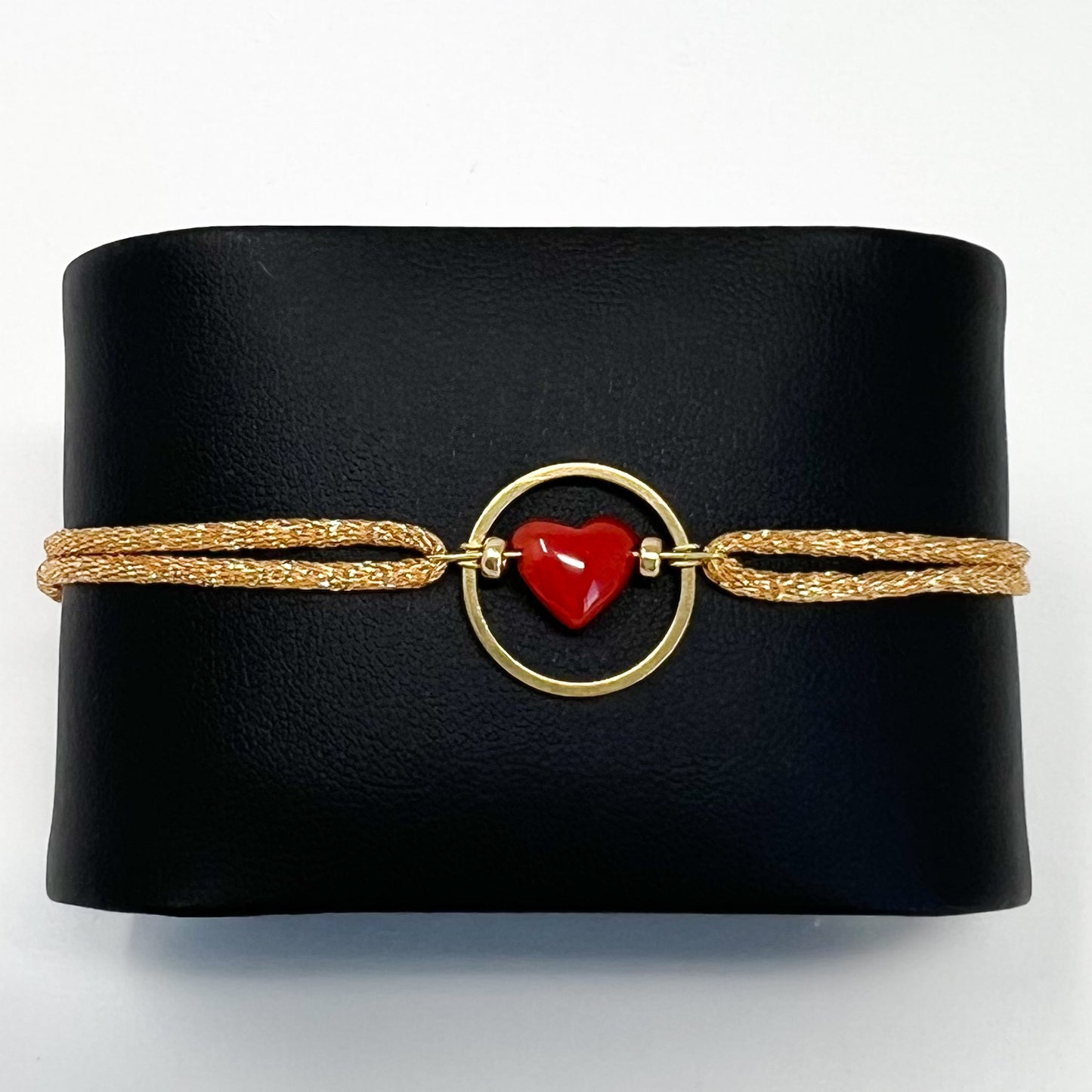 Bracelet coeur en Corail Amore