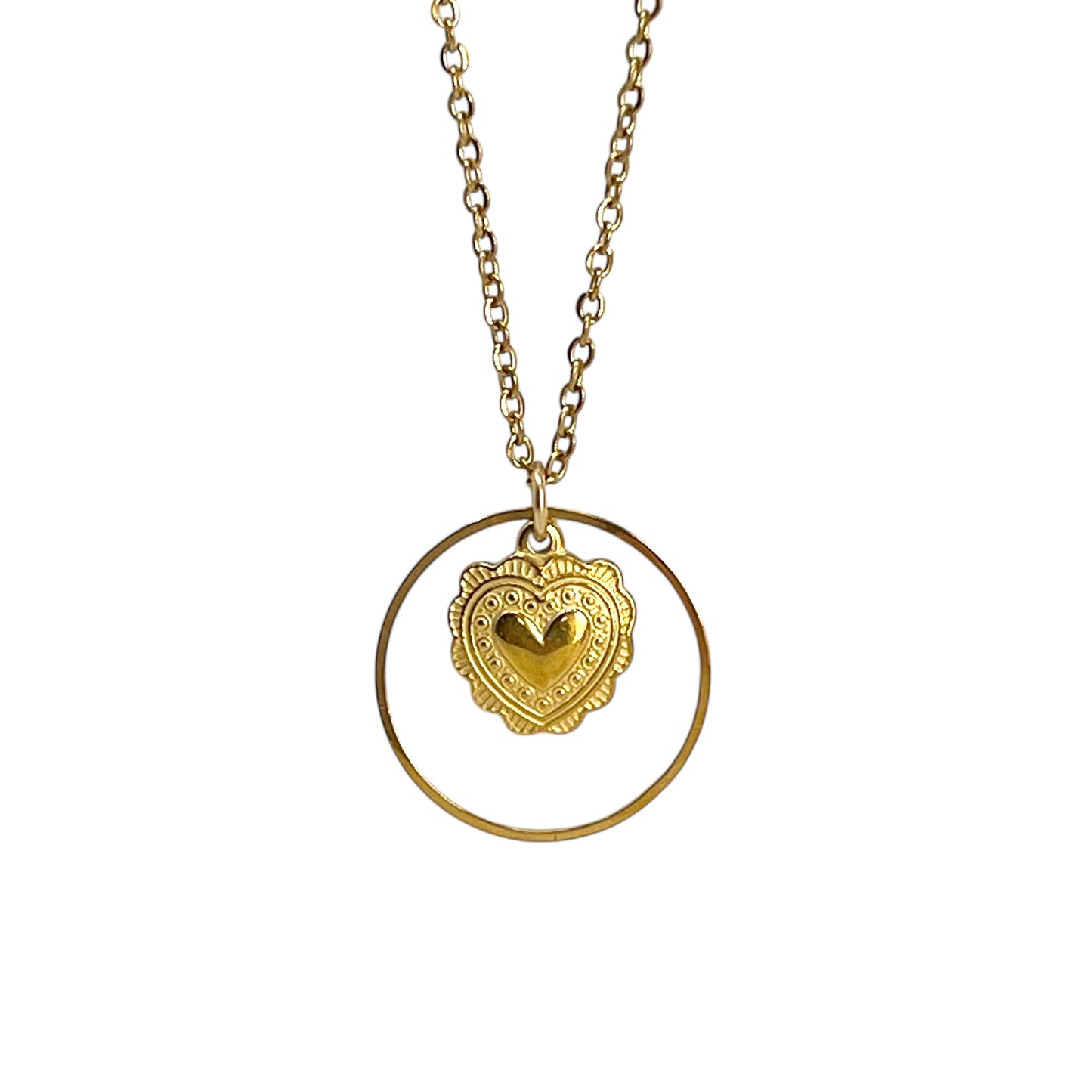 Collier Alison pendentif coeur