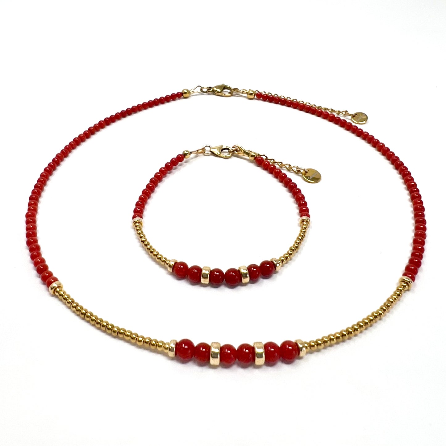 Bracelet en perles de Corail Tao