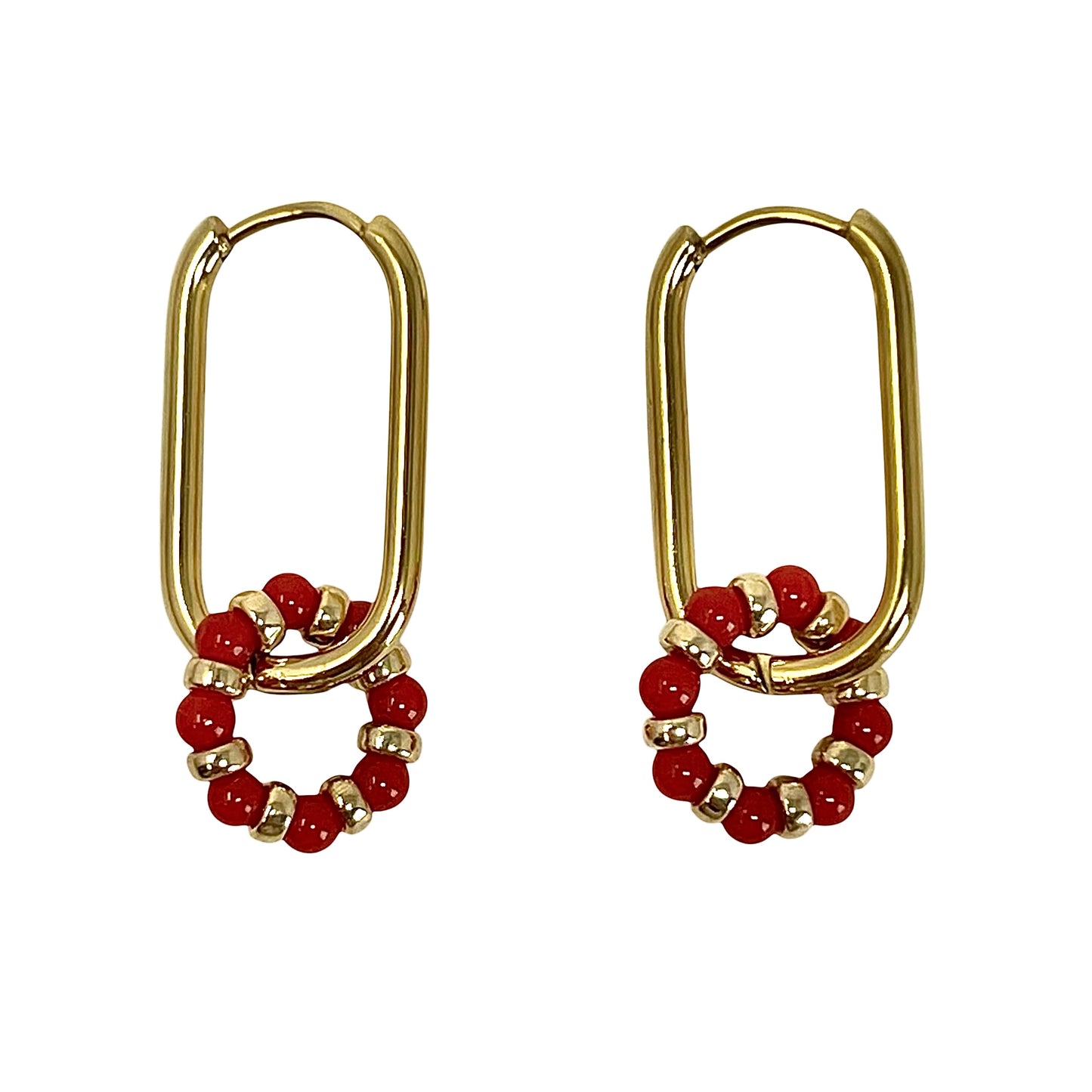 Oursin Boucles d'oreilles