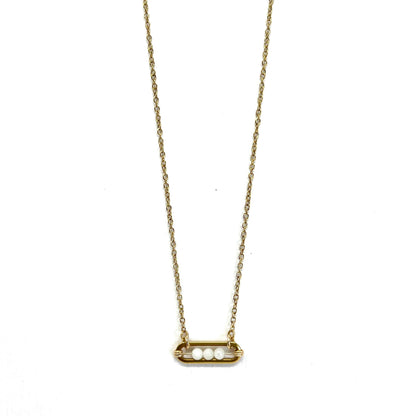 Shiny Necklace - Mother of Pearl