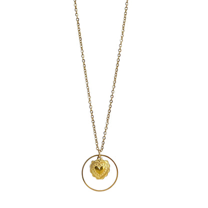Collier Alison pendentif coeur