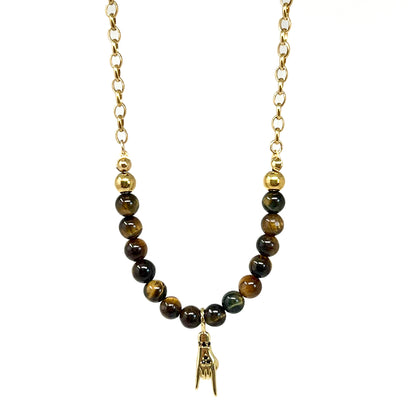 Carla - Tiger's Eye Necklace