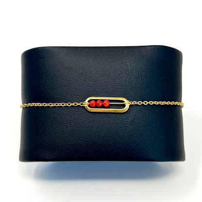 Shiny Corail Bracelet