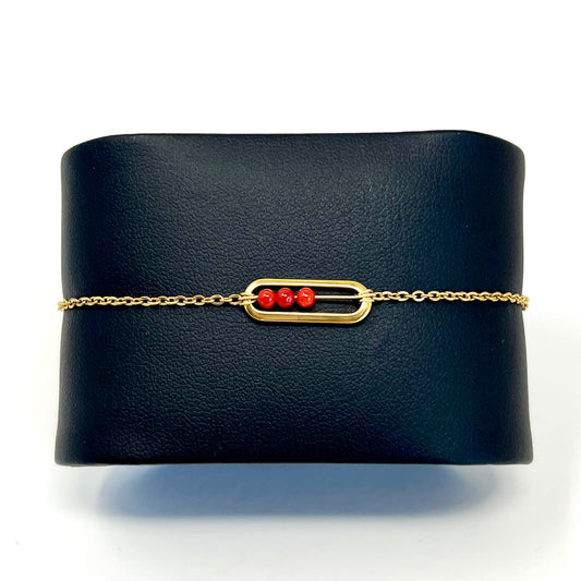 Shiny Corail Bracelet