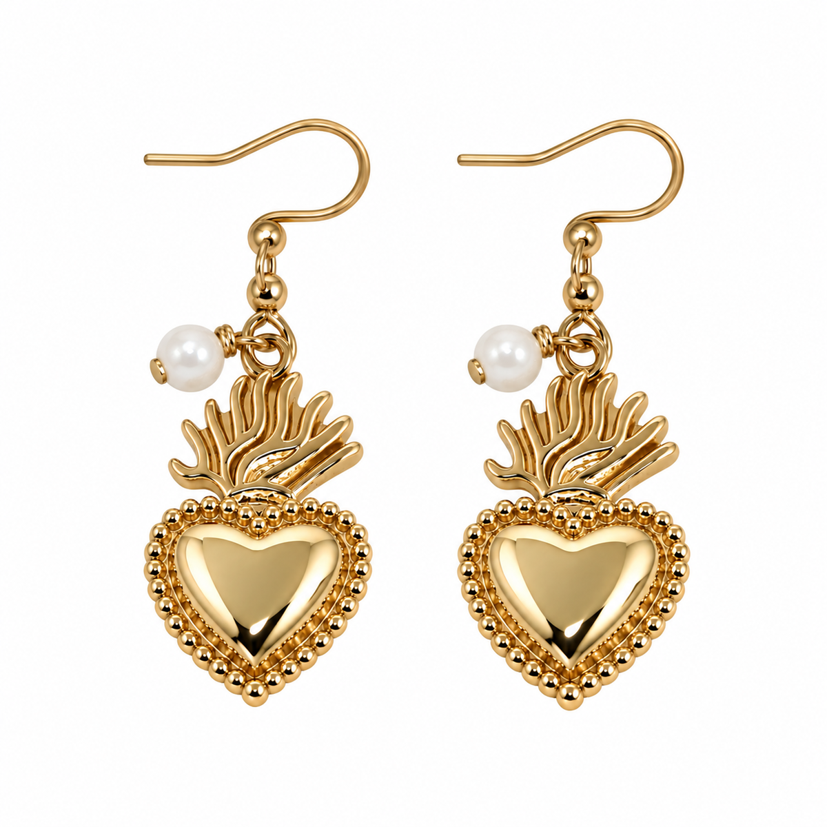 Boucle d’oreille Rita Nacre -