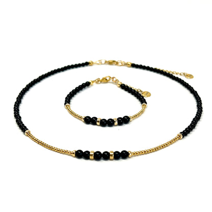 Collier Tao Onyx
