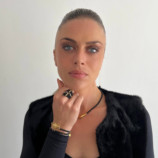Bague en Onyx Alba