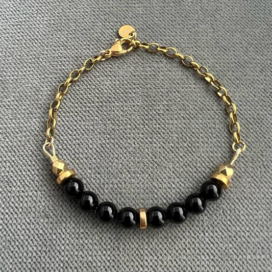 Perla Onyx Bracelet