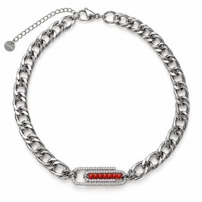 Collier Tessa – perles de Corail rouge de Méditerranée