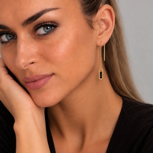 Mono boucle Shiny - Onyx