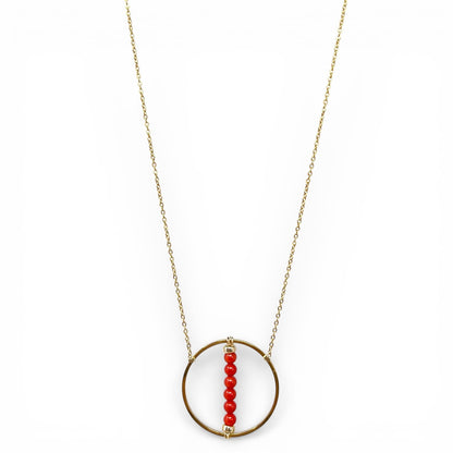 Chloe Necklace – Mediterranean Red Coral