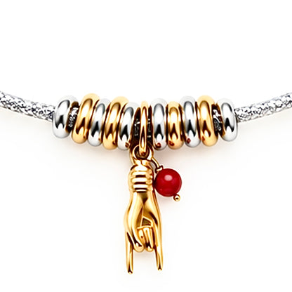 Collier Télia - Corail rouge de Méditerranée