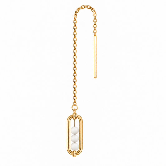 Mono boucle Shiny - Nacre