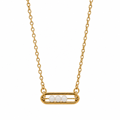 Shiny Necklace - Mother of Pearl