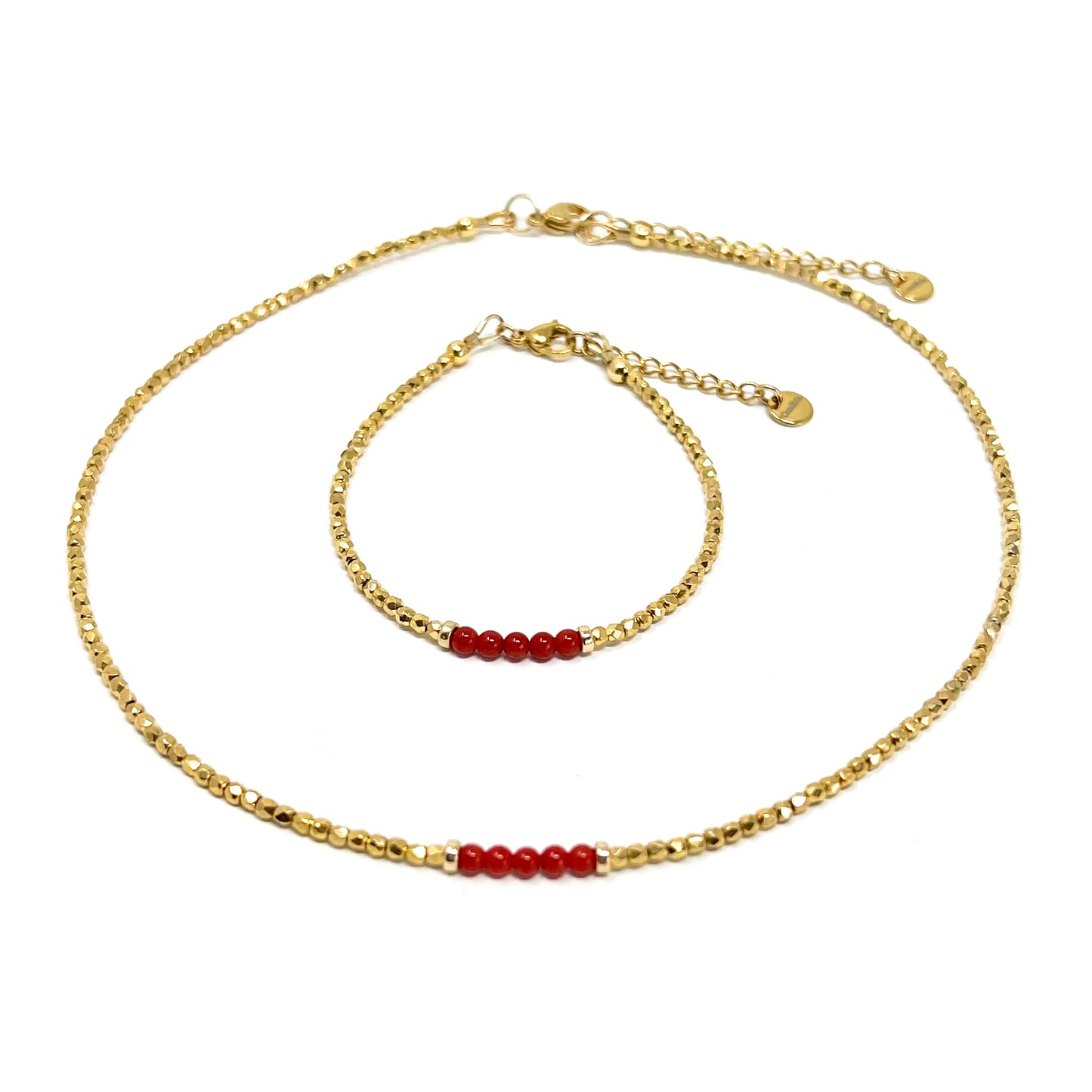 Bracelet en perles de Corail Léria