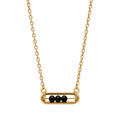 Shiny Necklace - Onyx