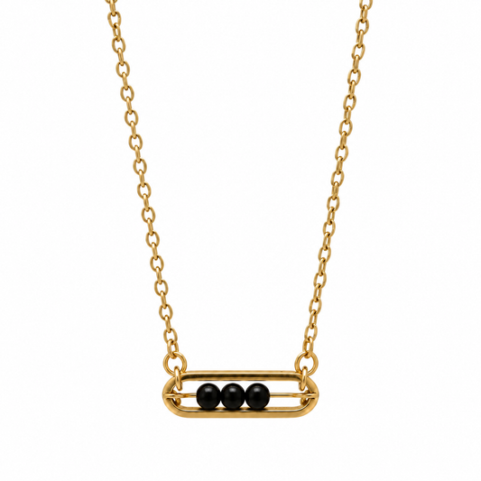 Shiny Necklace - Onyx