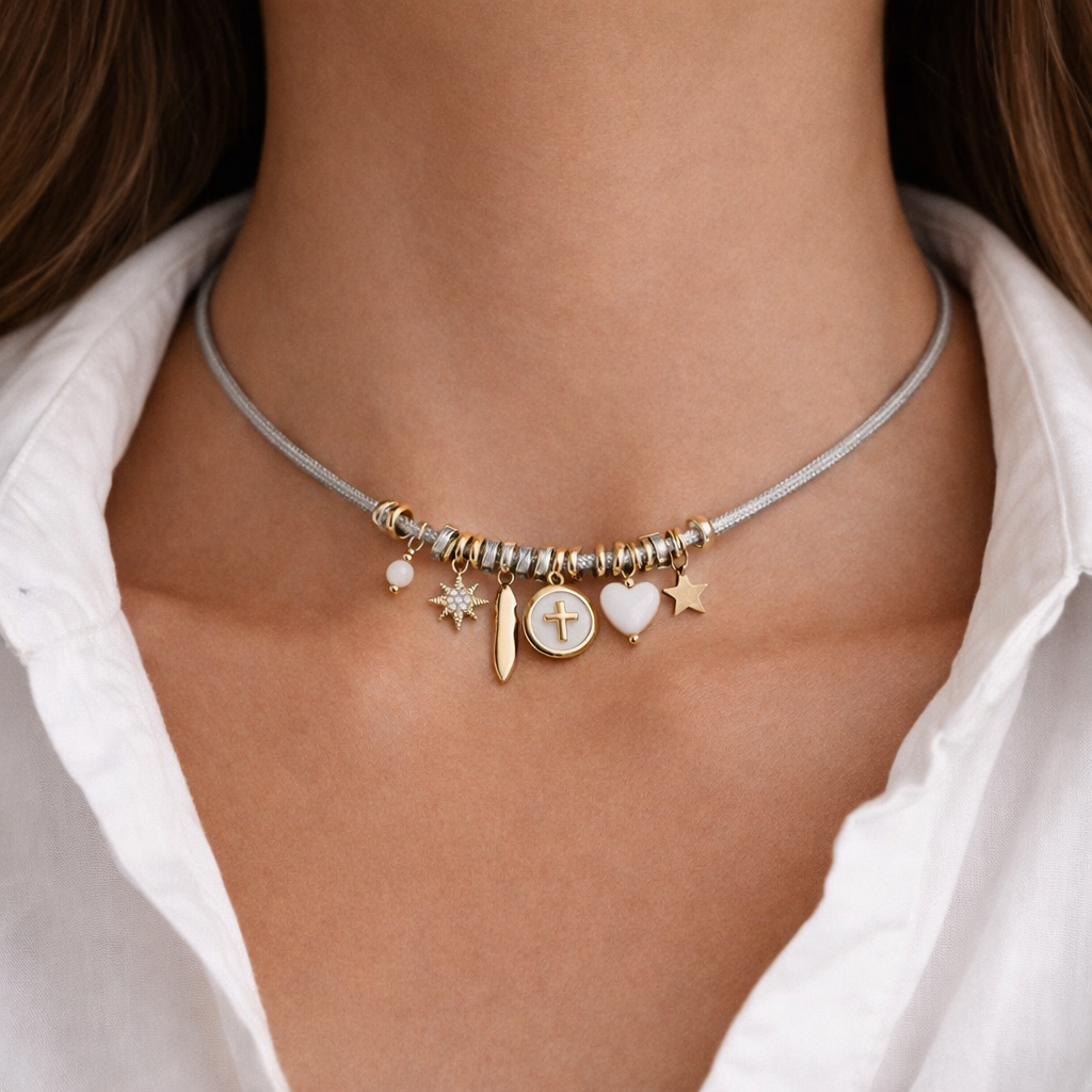 Collier Masha – Nacre